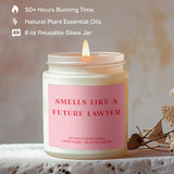 Lawyer Gifts For Women - Cool Gifts For Lawyers - Law School Graduation Decorations - Scented Candle