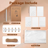 30 Sets Guess The Dress Bridal Shower Games For Guests Include Wedding Game Cards Water Soluble Pencils Pearl Gem Stickers Clips, Fun Wedding Decorations Party Ideas Supplies