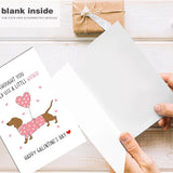 Funny Dachshund Galentine'S Day Card, Humor Sausage Dog Galentine'S Day Card For Bestie Friend Sister, Cute Valentines Day Card For Women Lady Girl