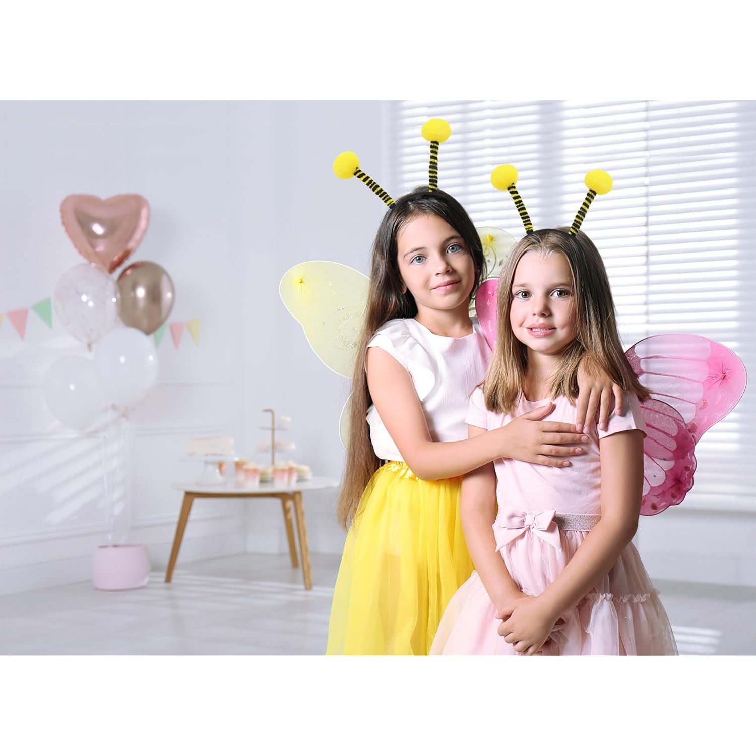 Bee Headband Bug Antenna Headband For Party Favor, Yellow Bee Antenna Headbands For Halloween,Christmas