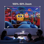 Mini Projector, 1080P HD, Two-Way Bluetooth, Tripod, Portable, 2024 Upgrade