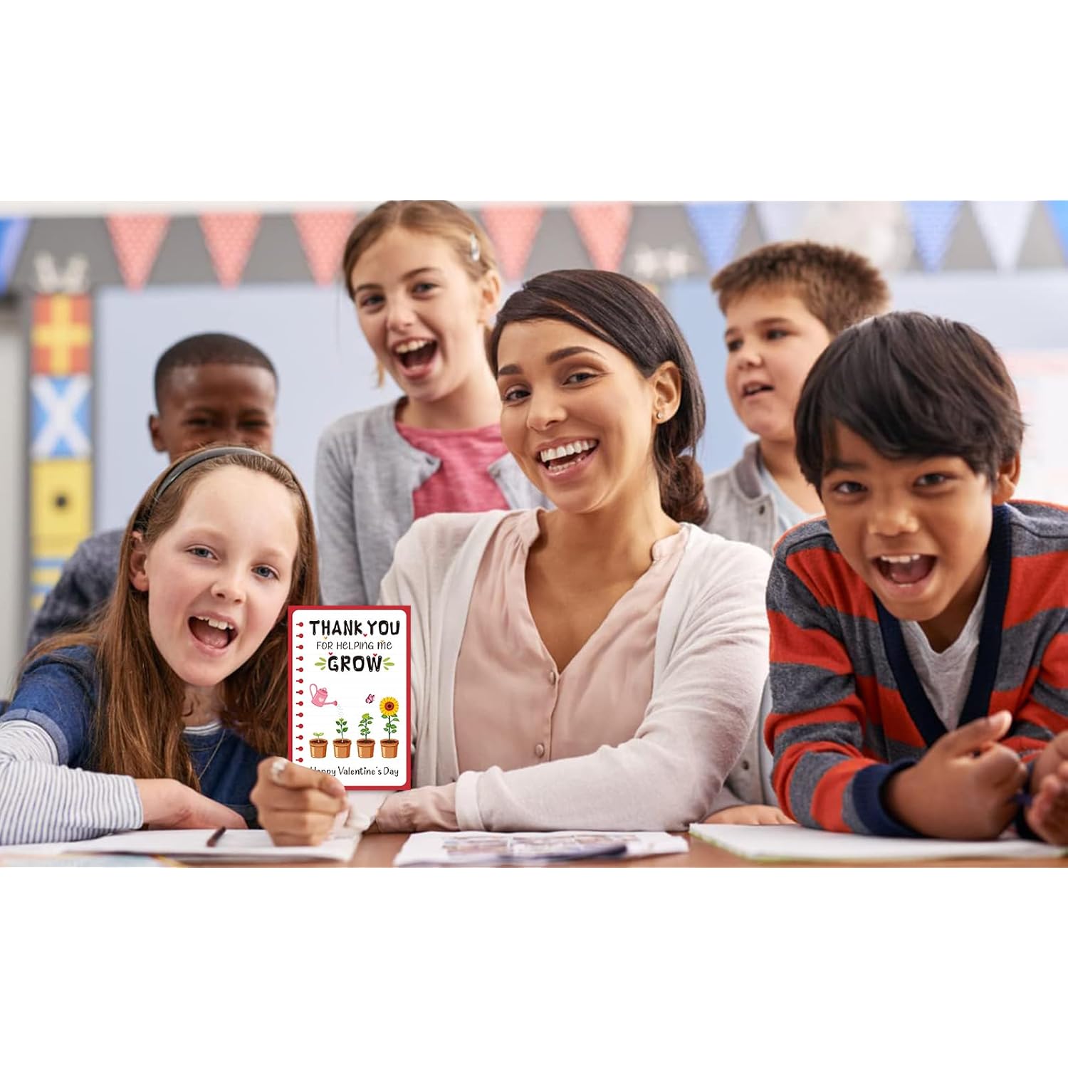 Happy Valentine'S Day Cards For Teacher - Thank You Teacher Valentine'S Day Gifts Card With Envelopes Teacher Valentines Greeting Cards Teachers Valentine'S Gifts Cards From Students