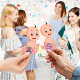 , Baby Shower Scratch Off Game For Guest - 50 Cards, Baby Scratch Off Game | Gender Reveal Games For Guest, Baby Shower Decorations | Scratch Off Baby Shower Games, Gender Reveal Decorations