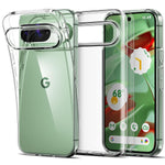 Pixel 9/9 Pro Case, Ultra Slim, Flexible Clear TPU, Scratch-Resistant, Clear