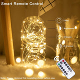 Fairy Lights Plug In, 40Ft 100 Led Indoor Outdoor String Lights,Twinkle String Lights For Bedroom With Remote And Timer