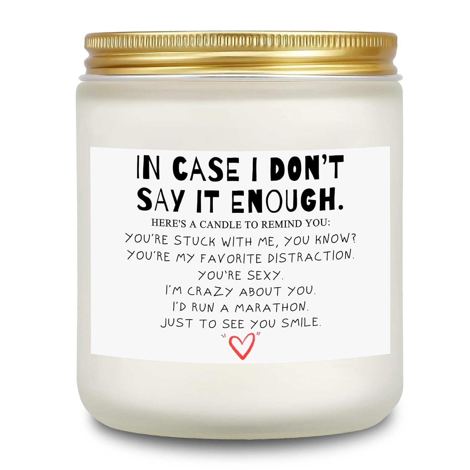 Candle Gifts For Her Him – Long Lasting Clean Burn Candle 9 Oz, Valentine Gifts For Girlfriend Boyfriend, Romantic Anniversary Wedding Birthday Gift For Women Men