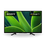 Sony 32" 720p HD LED HDR TV W830K, Google TV & Assistant (2022), Black