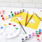 Acrylic Paint Pots For Kids, Classroom, Art And Crafts, 8 Colors (96 Pack)