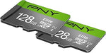 128GB Elite microSDXC 2-Pack, 100MB/s, Class 10, U1, Full HD, UHS-I