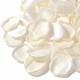 300Pcs Silk Ivory Rose Petals,Artificial Flowers Petals Romantic Night Decoration For Wedding Bridal Shower Flower Girl Basket Centerpiece Aisle Party Confetti Dinner Table