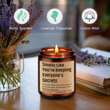 Scented Candle, Therapist Gifts, Counselor Appreciation Gifts - Mental Health, Psychology Graduation, Therapy Office Decor For Therapist, Psychologist, School Counselor, Social Worker, Women, Men