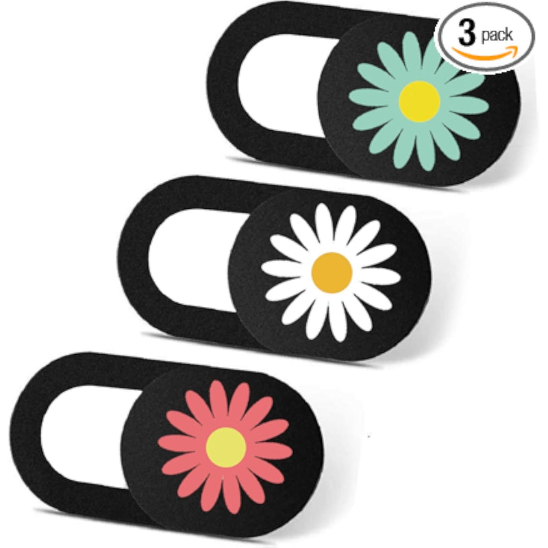 Ultra Thin Daisy Webcam Cover, Privacy Protector for Laptop, Phone, Tablet