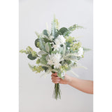 Artificial Greenery Spray Box Set(Pack Of 46Pcs) With 7 Kinds Of Diy Wedding Bouquet Filler Table Centerpieces And Floral Arrangement (Dusty Green)