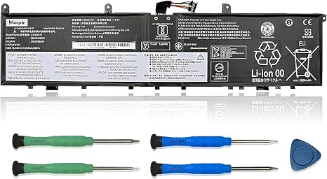 L17C4P72 1536V 80Wh Laptop Battery Replacement for Lenovo ThinkPad X1 Extreme P1