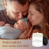 New Mom Gifts, Postpartum Gift For New Moms, Gift For New Moms, New Parents Gifts For Couple, First Time New Mom And New Dad - Lavender Scented Candle 7Oz