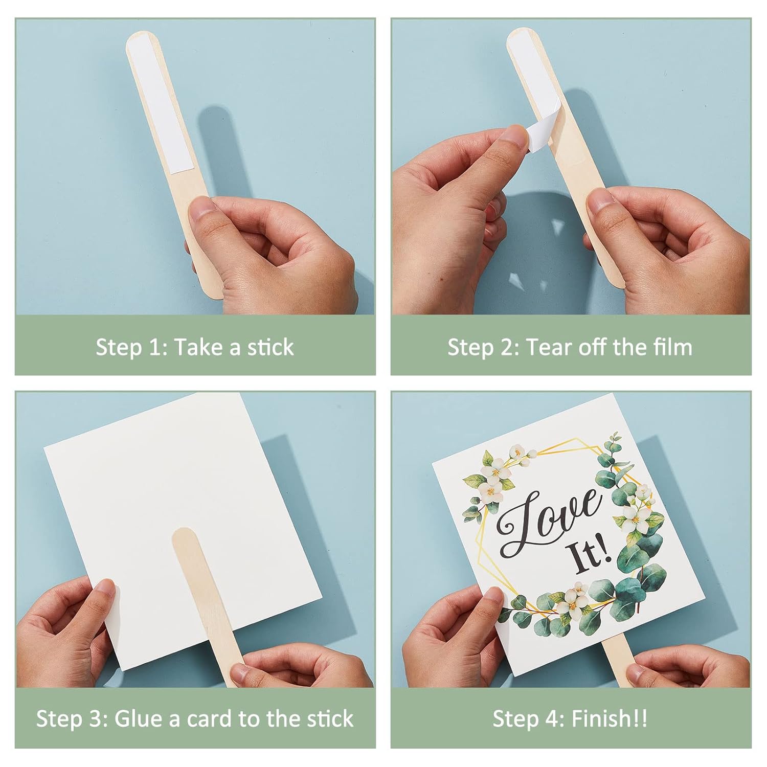 Set Of 33 Say Yes To The Dress Signs Wedding Shopping Props Signs Paddles For Bridesmaids And Brides Bachelorette Party Games (Eucalyptus)