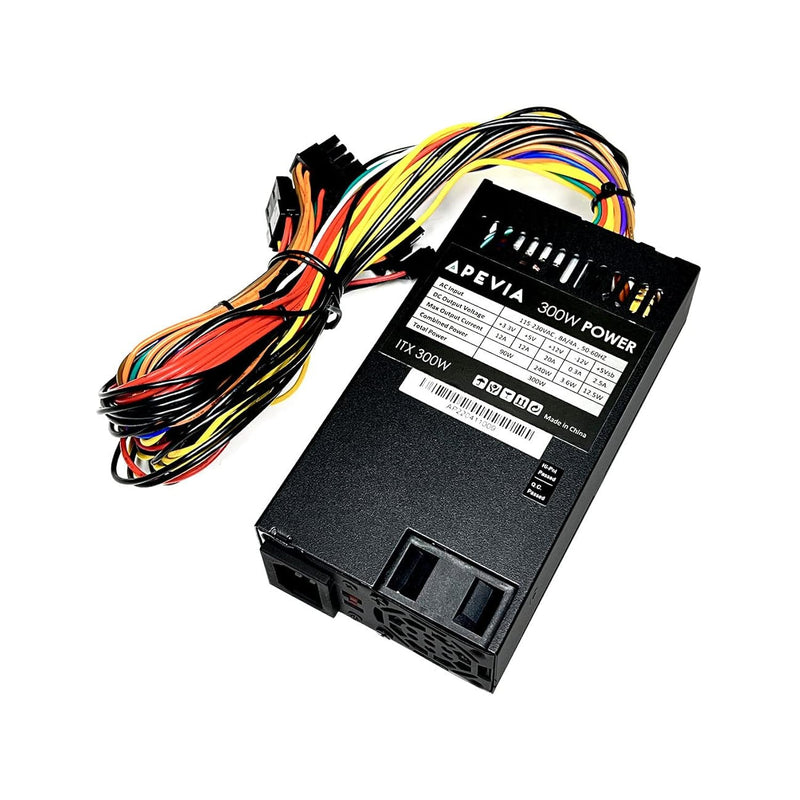 Ps-Itx300W Mini-Itx/Flex Atx 300W Power Supply - Black