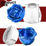 Resin Jar Molds With Lid, Rose Flower Jar Molds For Epoxy Resin Casting, Candy Jewelry Storage Boxes, Flower Pot, Candle Jars Home Decoration, Diy Crafts