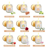 9 Pieces Thank You Appreciation Gifts Thank You Scented Candles 3.5 Oz Awesome Inspirational Candles Christmas Gifts For Employee Coworker Teacher Nurse