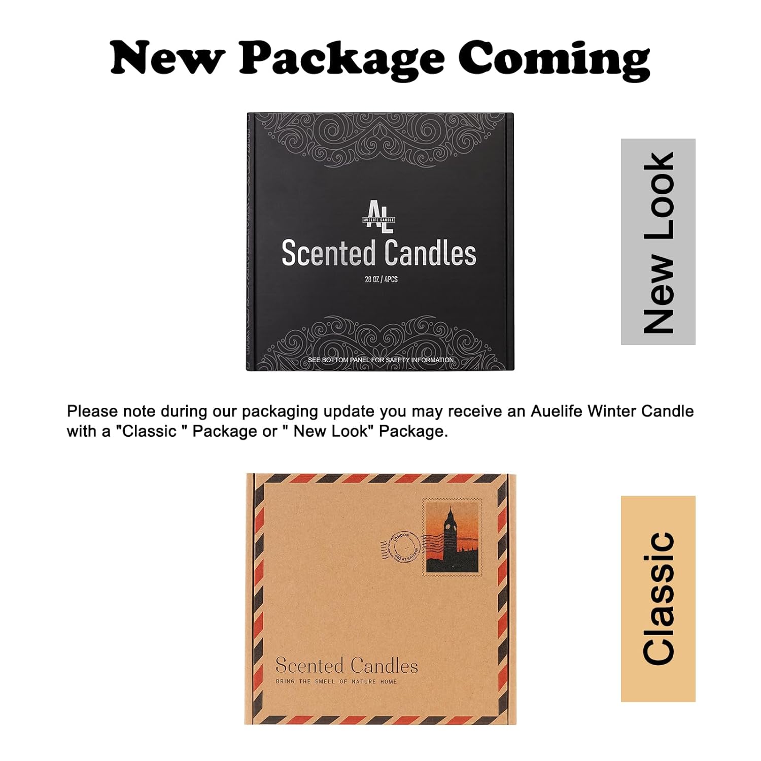 Scented Candles Set | Men Candle Set, Scented Candles For Home, Gifts For Men Aromatherapy Gift Set - 4 Pack Manly Gifts For Dad Fathers Day, Soy Candle Of Leather/Smoke & Vanilla/Oak/Lavender