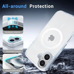 iPhone 16 Case, Magsafe Compatible, Anti-Yellowing, Slim, Shockproof 6.1"