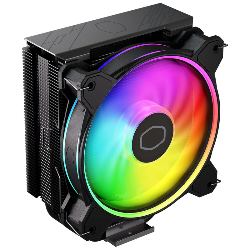 Cooler Master Hyper 212 Halo Black CPU Air Cooler, MF120 Halo² Fan, Dual Loop