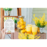 Lemon Bridal Shower Bachelorette Games - Floral He Said She Said, Find The Guest, Would She Rather, What'S In Your Phone - 25 Games Each, 1 Game Per Side