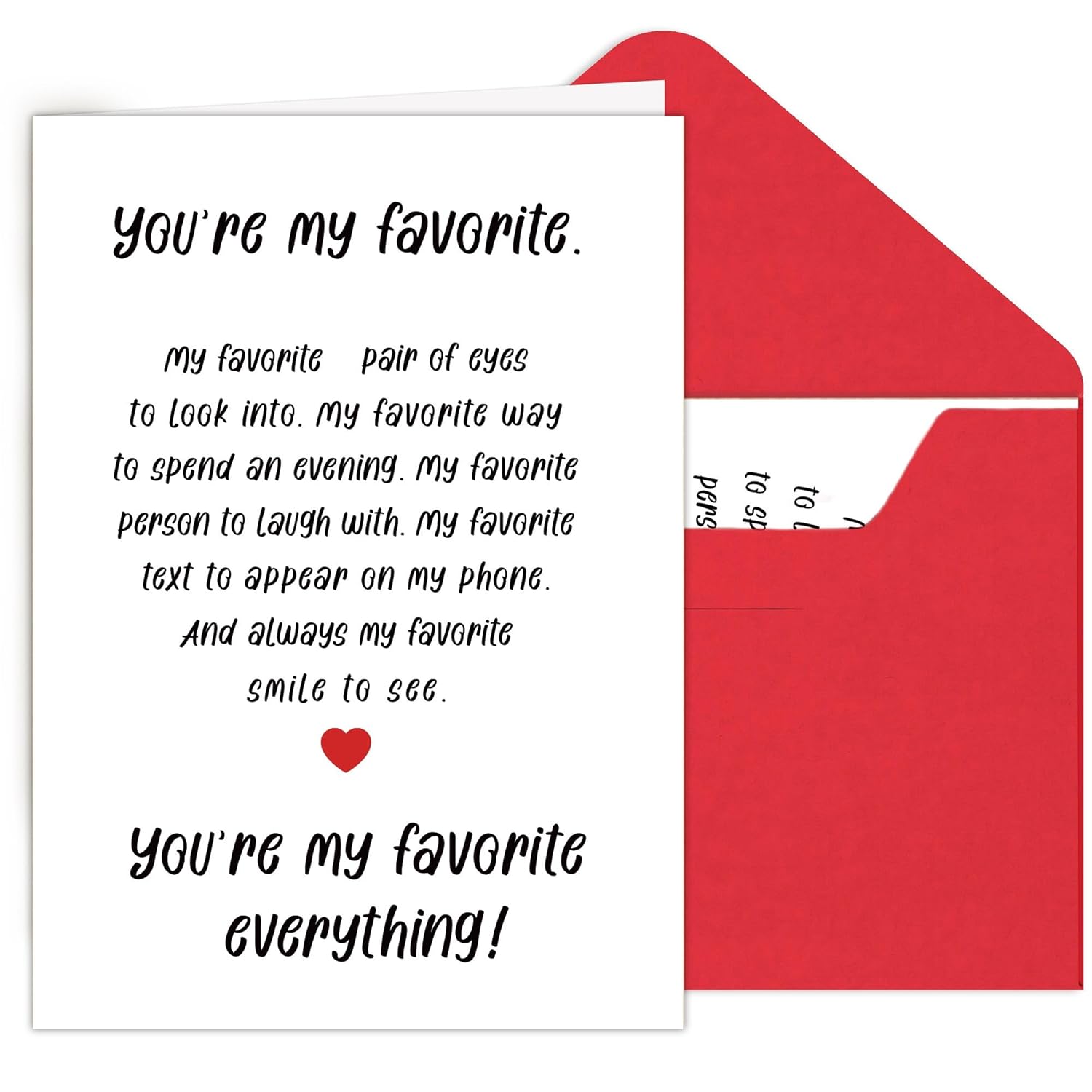 Valentines Day Card Husband From Wife - Sweet Valentines Day Card For Him Her, Romantic Valentine'S Card For Boyfriend Girlfriend Wife Husband, Valentine'S Gift Greeting Card From Wife Girlfriend