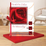 Keepsake Oversized Valentine’S Day Card In Gift Box, For The One I Love (12.5 X 8.75 Inch Keepsake Card With 13.25 X 9.5 Inch Gift Box) (020-03592-000)