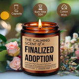 Candle, Finalized Adoption Gifts, Finalization Adoption Day Gifts For Adoptive Parents, New Family - Happy Gotcha Day, New Beginnings Congrats Presents For Newly Adopted Mom Adoptive Dad