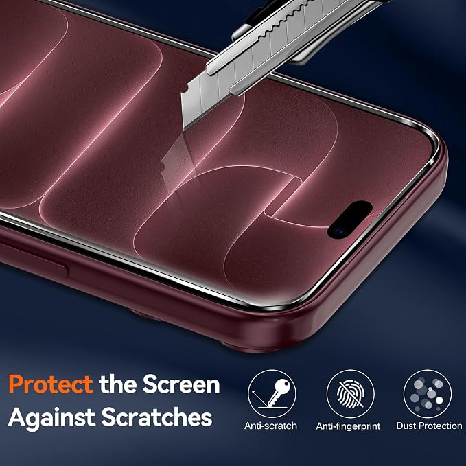 3 in 1 Clear Case for iPhone 18 Pro Max 6.9 Inch Transparent Protective Phone Cover