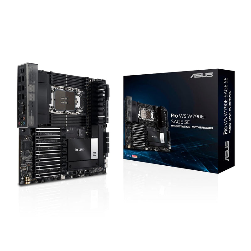 ASUS Pro WS W790 SAGE SE Intel LGA 4677 CEB Motherboard,PCIe 5.0, 7 xPCIe 5.0