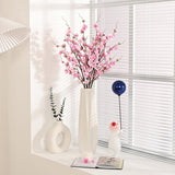 4 Pcs Faux Cherry Blossom Decor, 36'' Long Stem Artificial Flowers For Tall Vase, Cherry Blossom Tree Branches For Floral Arrangements Wedding Spring Decorations (Pink)