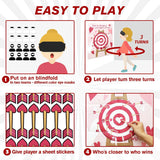 Valentines Day Games, Pin The Arrow On The Heart, Valentines Games For Kids Classroom 24 Pcs School Activities For Boys Girls Adults