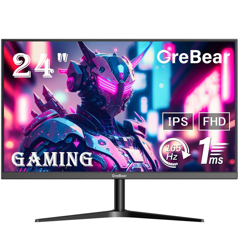 165/144Hz Gaming Monitor 24 Inch - Fhd 1080P Ips Screen 1Ms(Gtg) Home Office C