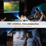 Smart Projector 4K, Auto Keystone, Android TV 11, 5G WiFi, Bluetooth, Portable