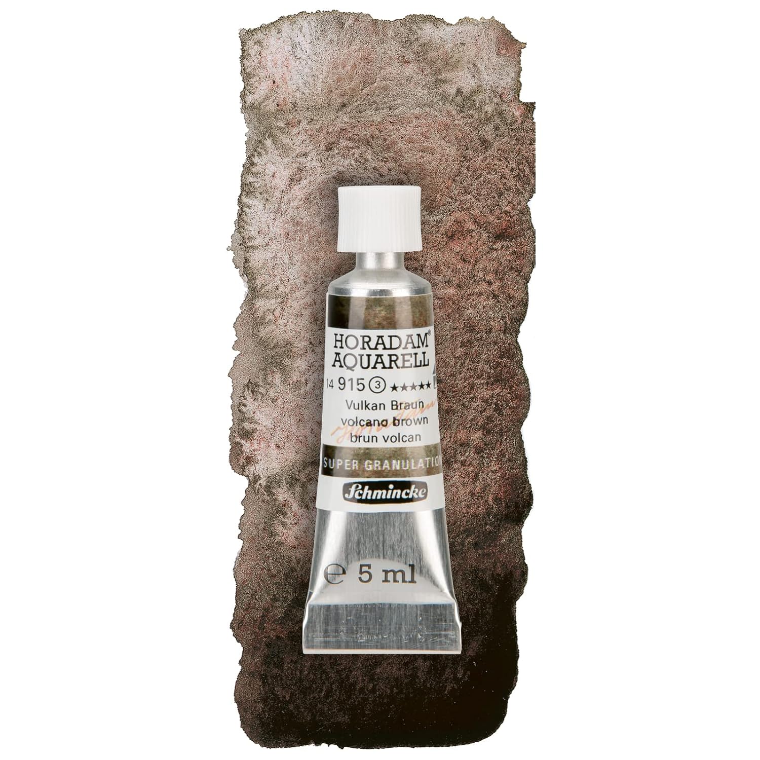 Horadam Aquarell, Super Granulation Trio Vulcano, 5 Ml Tubes, 74 890 097, Cardboard Set, Very Strong Granulating Watercolors