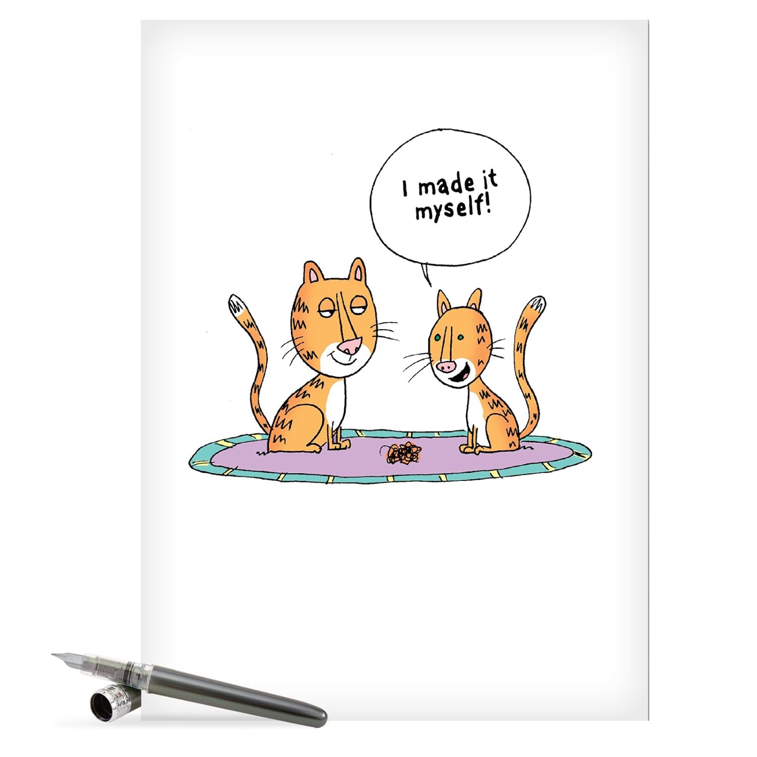 - Funny Mother'S Day Greeting Card (8.5 X 11 Inch) - Jumbo Comic, Cartoon Humor For Mom - Made It Myself J0307