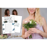 Bridal Shower Games - How Old Was The Groom-To-Be Card Game - Wedding Shower Games - Groomsman Party Supplies Decorations - Bachelor/Engagement Party Favor(01)