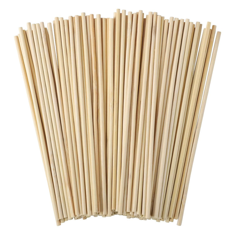 150 Pcs Dowel Rods, 1/8 X 12 Inch Wooden Dowels Craft Wood Sticks Unfinished N