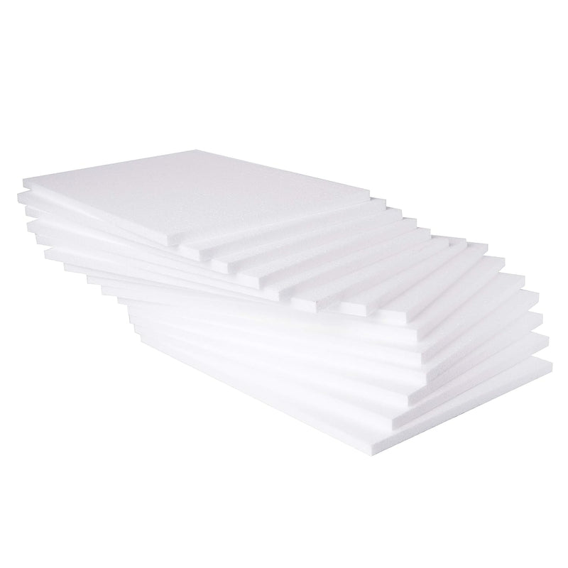 Silverlake Craft Foam Block - 14 Pack Of 11X17X0.5 Eps Polystyrene She