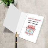 Cute Mother'S Day Card From The Bump, Card For Mom To Be, Happy Mother'S Day From Your Little Bun In The Oven