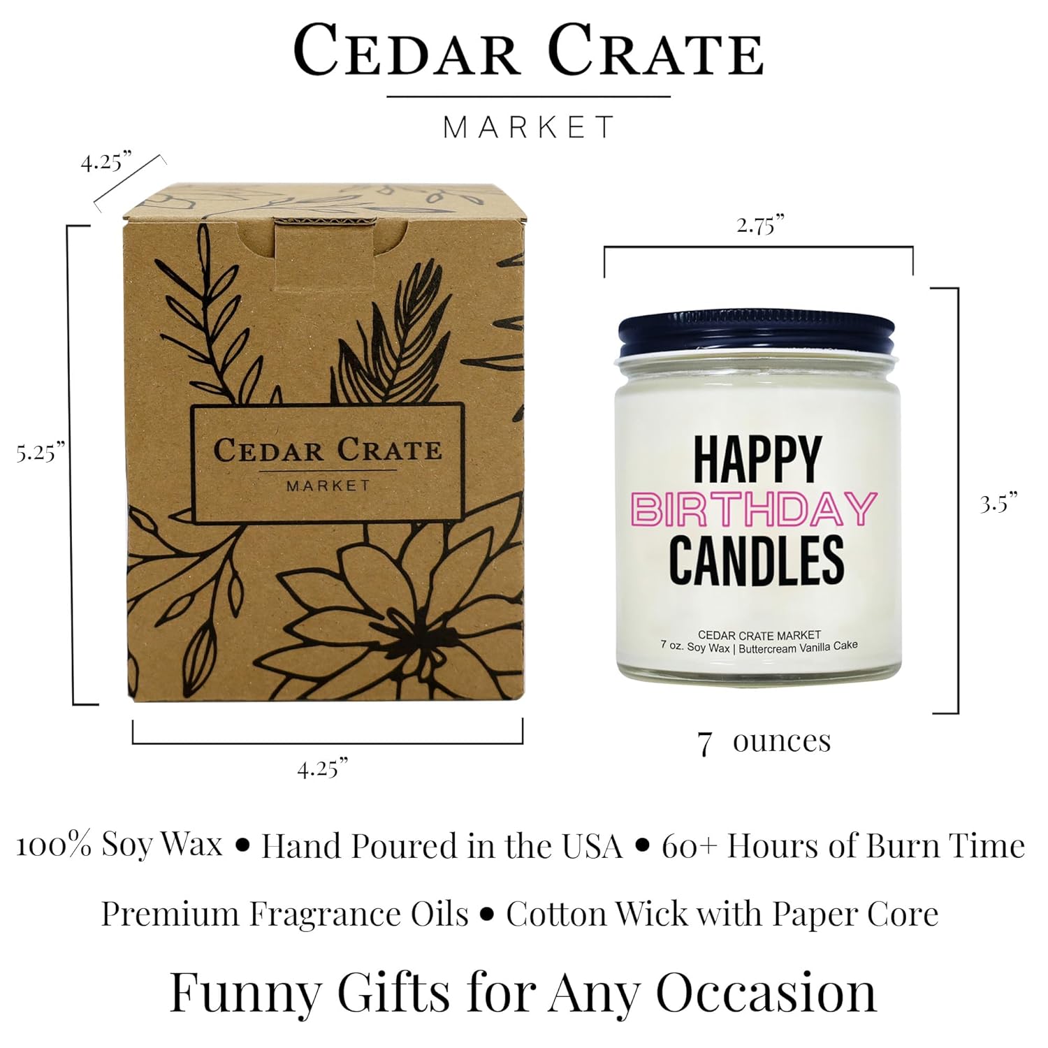 - Birthday Gifts For Women | In Banana Years You'Re Bread | Birthday Candles Gift Idea For Women | Funny Present Ideas For Friends | 100% Soy Wax | Made In Usa