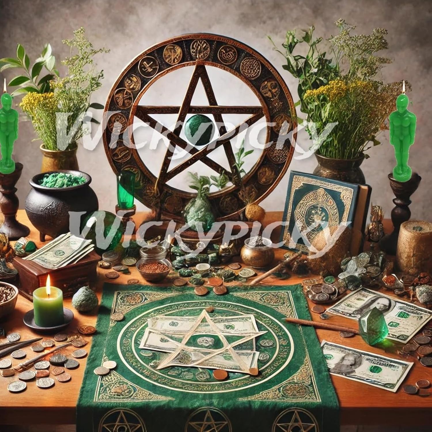 Bring Me Money, Spell Money Maker Green Woman Figured Shaped Male Good Luck, Image Candle For Romance - Spellcasting Candle-Pack Of 1