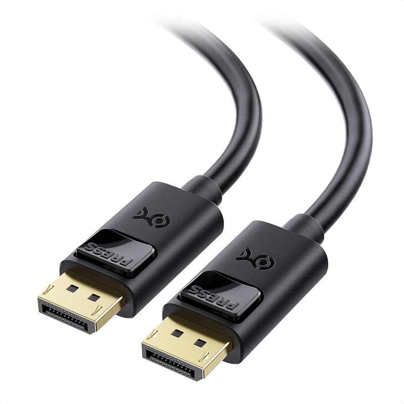 Cable Matters [VESA Certified] 2-Pack 6 ft DisplayPort Cable 1.4, Support 8K 6