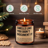 Candles - Hr Human Resources, Funny Office Gifts For Coworkers, Boss Gifts For Women, Men - Valentines Day, Birthday, Work Present For Coworker, Boss Lady, Employee, Manager, Social Worker, Nurse