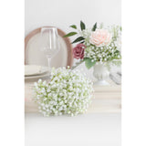 Babys Breath Artificial Flowers,30 Pcs White Gypsophila Greenery Sprays,Real Touch Flowers For Wedding Bouquets Centerpieces Floral Arrangements And Decorations