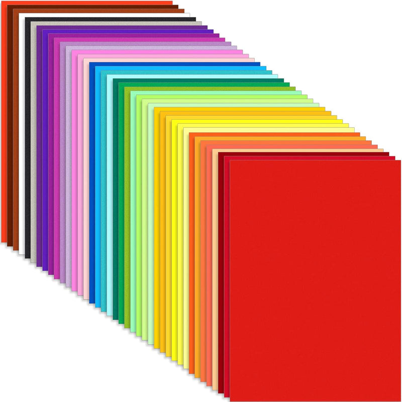 200 Sheets 8.5 X 11 Inch Colored Paper 200 Gsm 74 Lb Cardstock Starter