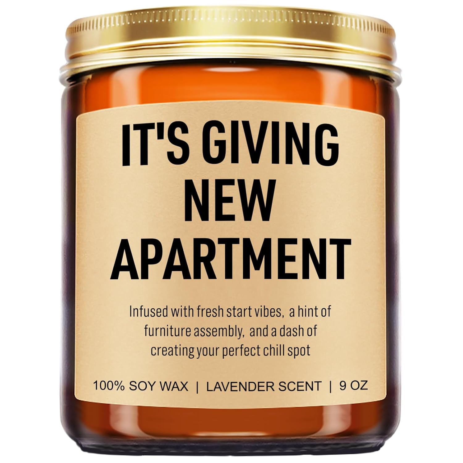 Funny Housewarming Candle, New Apartment Gifts, First Apartment, 1St Apt. Must Haves - Cute House Warming Gifts New Home For Men, Women, Couples - Closing Presents For Home Buyers - 9 Oz
