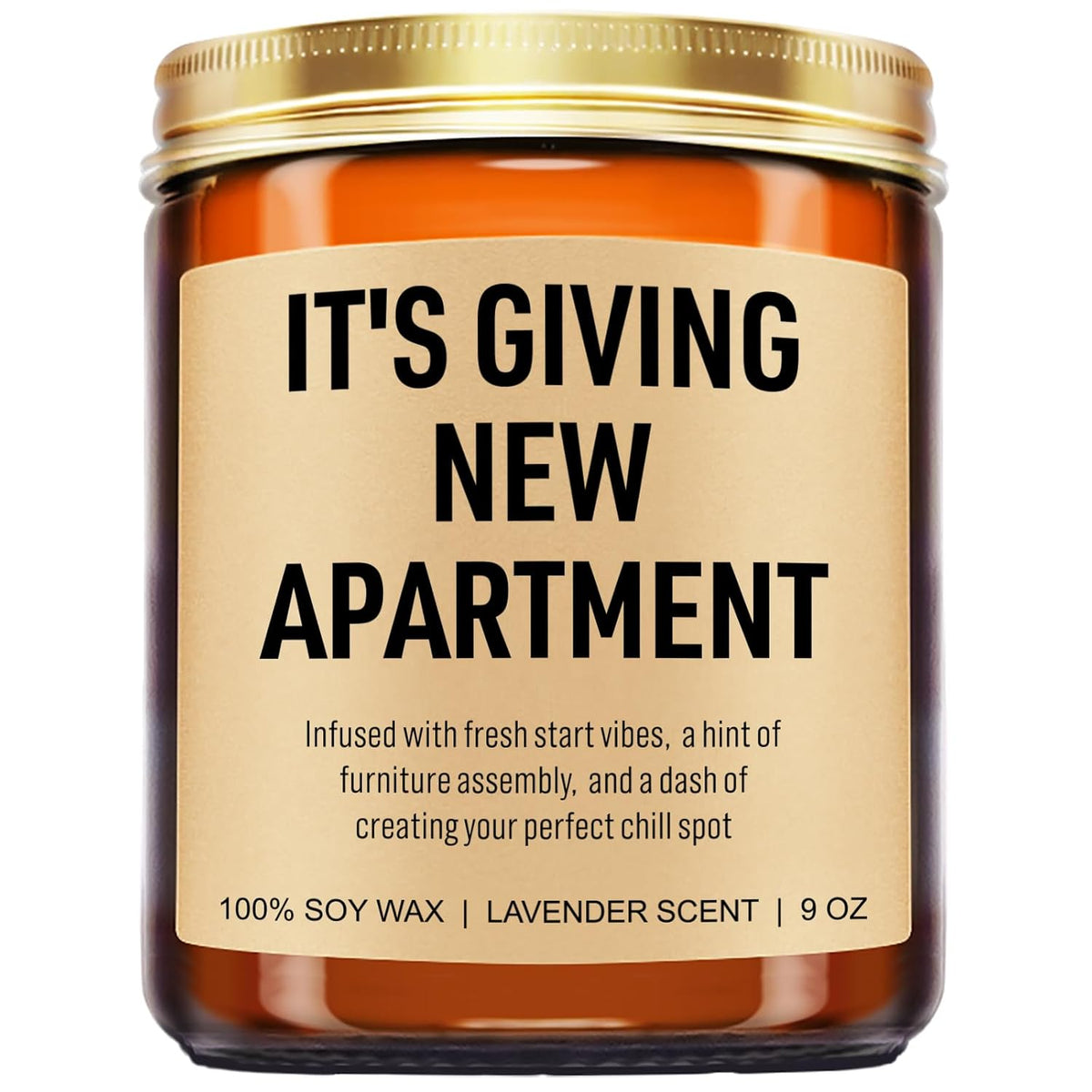 Funny Housewarming Candle, New Apartment Gifts, First Apartment, 1St Apt. Must Haves - Cute House Warming Gifts New Home For Men, Women, Couples - Closing Presents For Home Buyers - 9 Oz